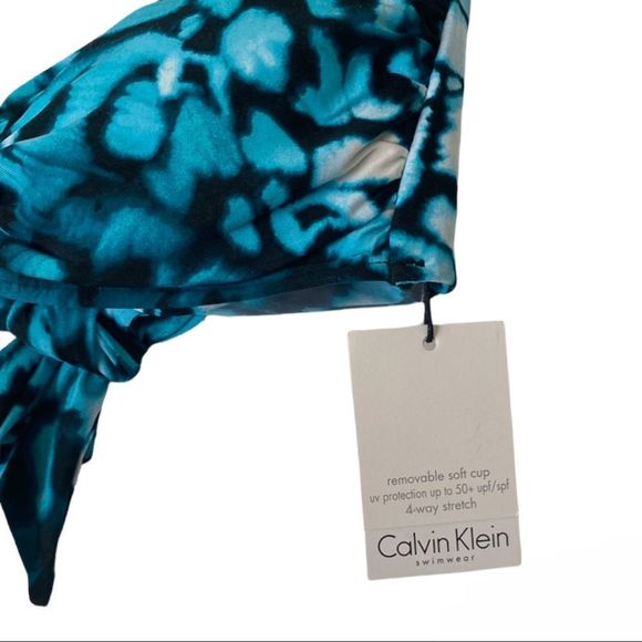 🆕 CK Swim: Strapless Bikini Top With Detachable Straps - Picture 15 of 15